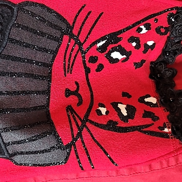 HOST PICK!!! Red Cat Jacket Refashioned - Picture 5 of 5